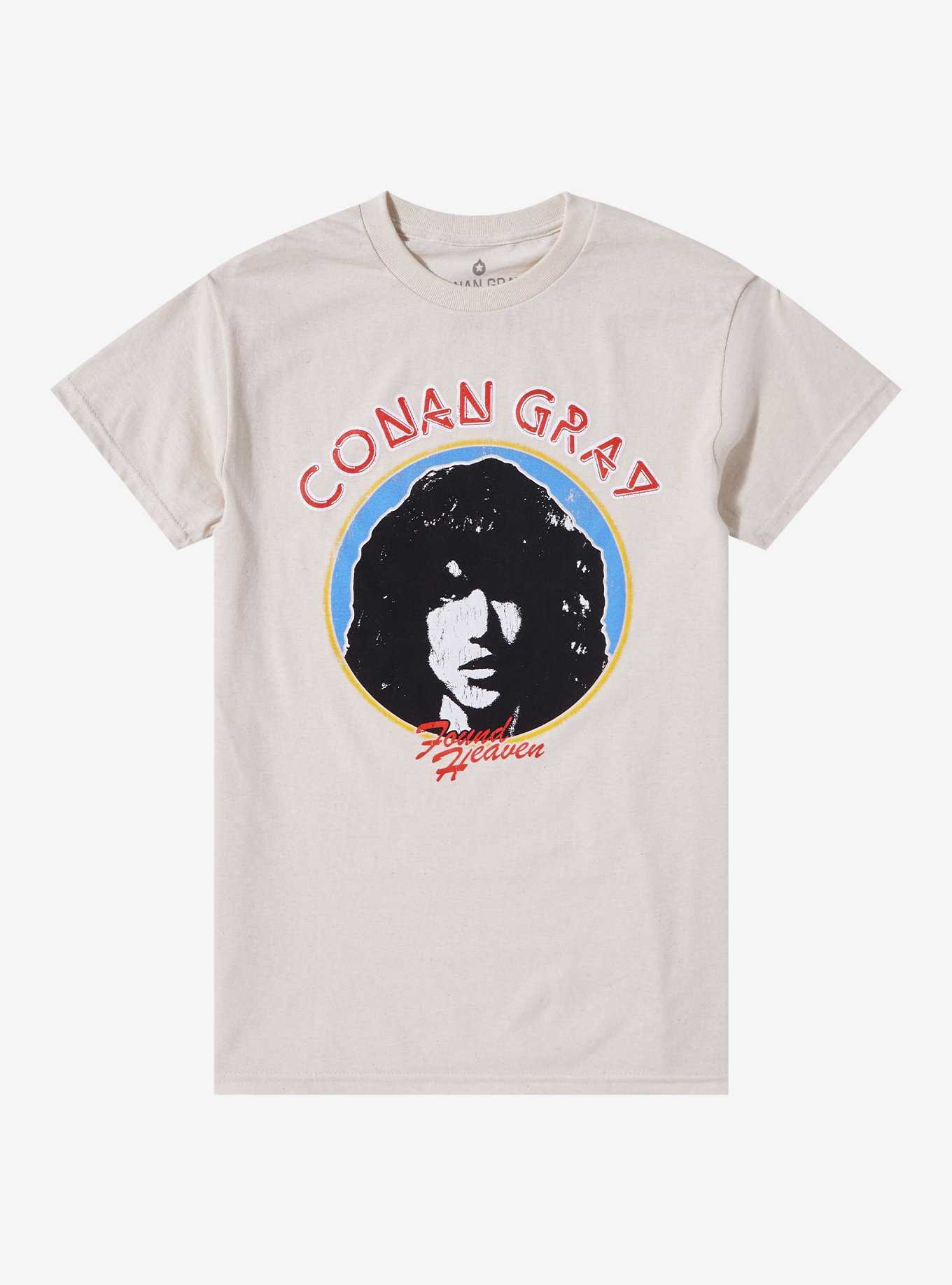 Conan Gray Found Heaven Vintage-Style Portrait Boyfriend Fit Girls T-Shirt, , hi-res