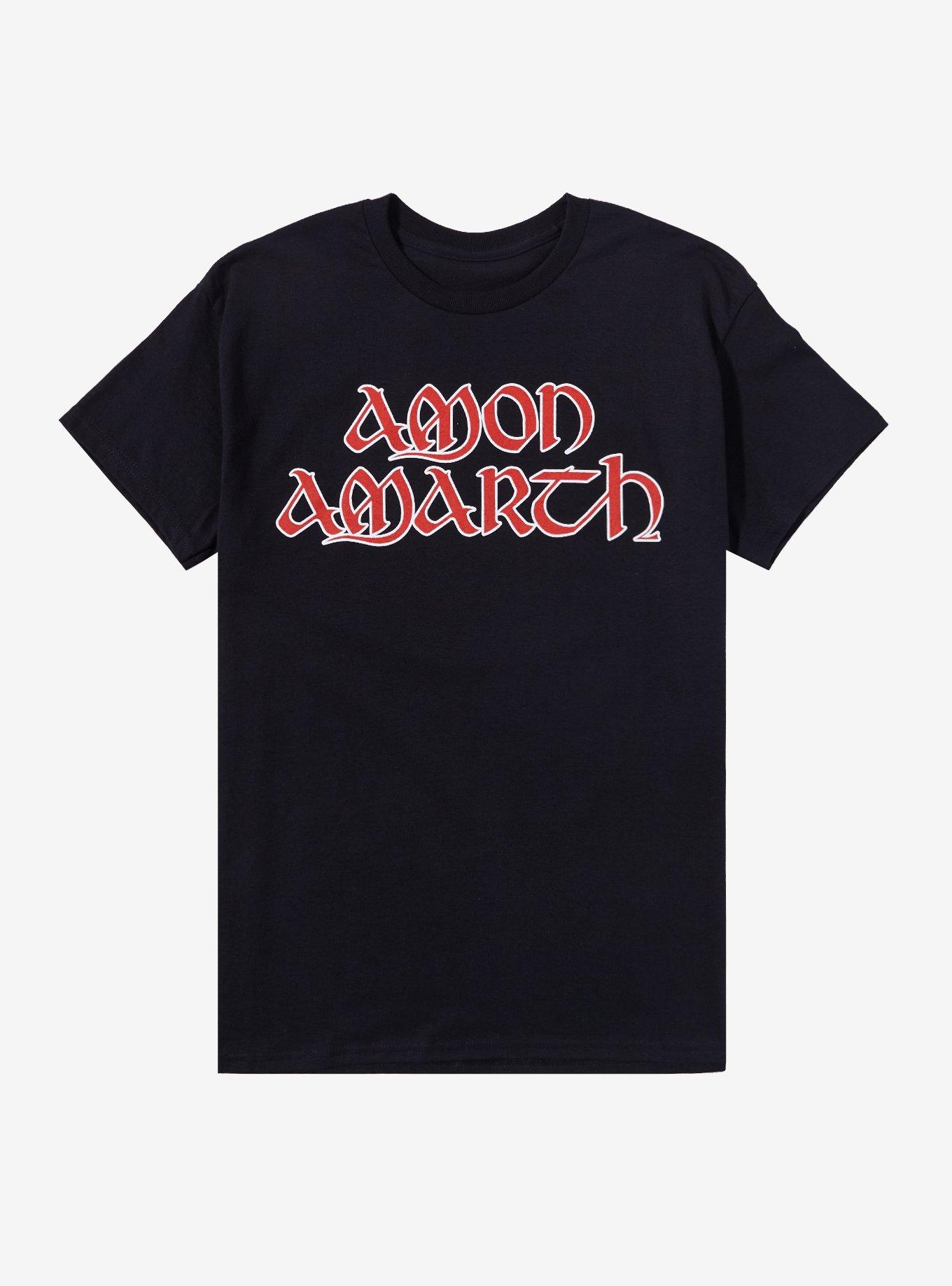 Amon Amarth The Great Heathen Army Two-Sided T-Shirt, BLACK, hi-res