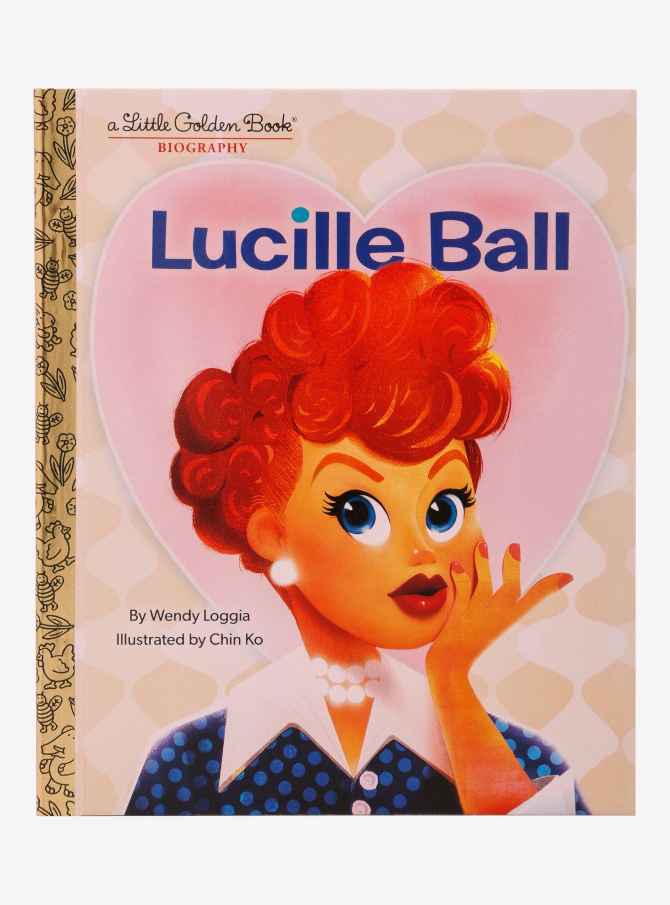 Little Golden Book Biography Lucille Ball Book, , hi-res