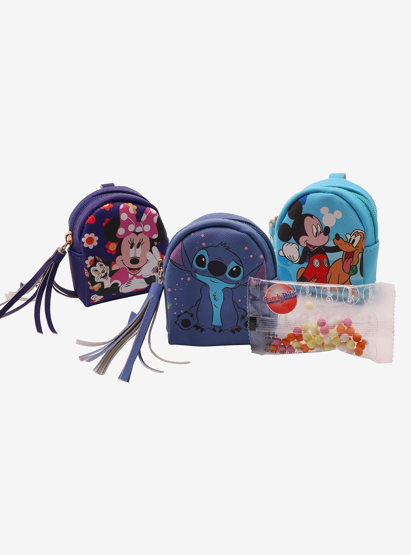 Disney Characters Mini Backpack with Candy Blind Assorted Keychain