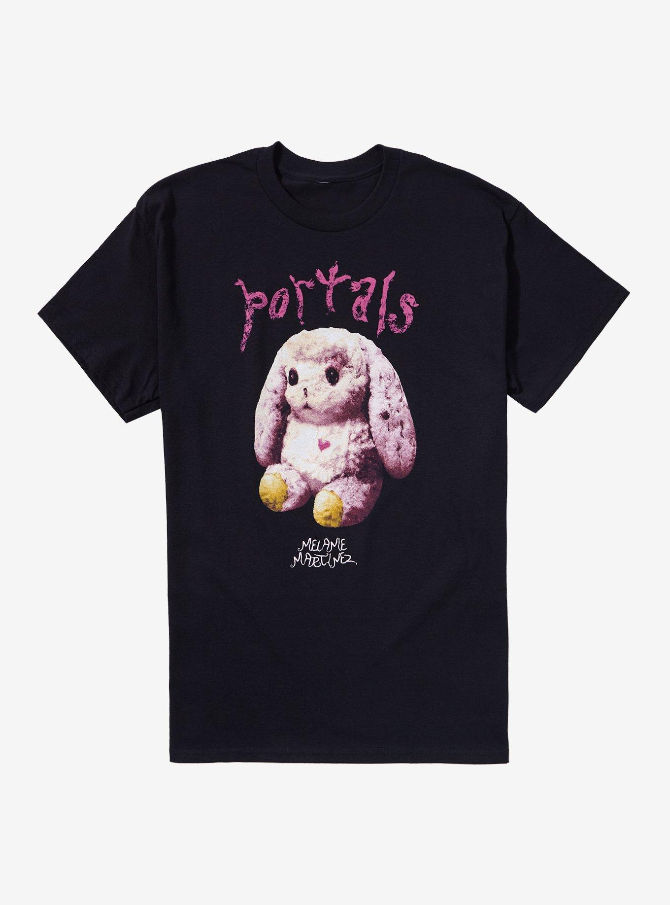 Melanie Martinez Portals Pink Bunny T-Shirt, BLACK, hi-res