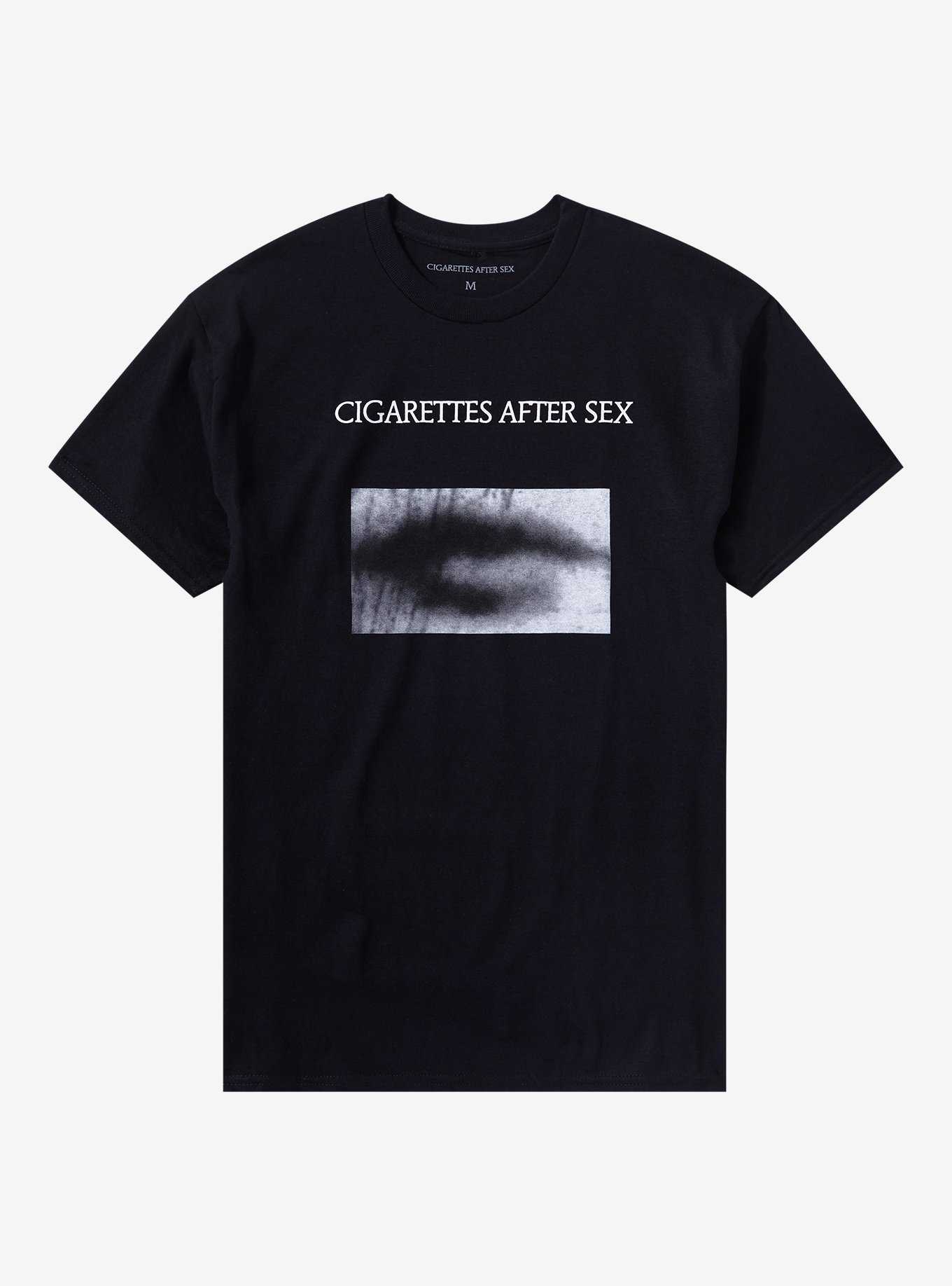Cigarettes After Sex Black & White Lips Photo T-Shirt, , hi-res