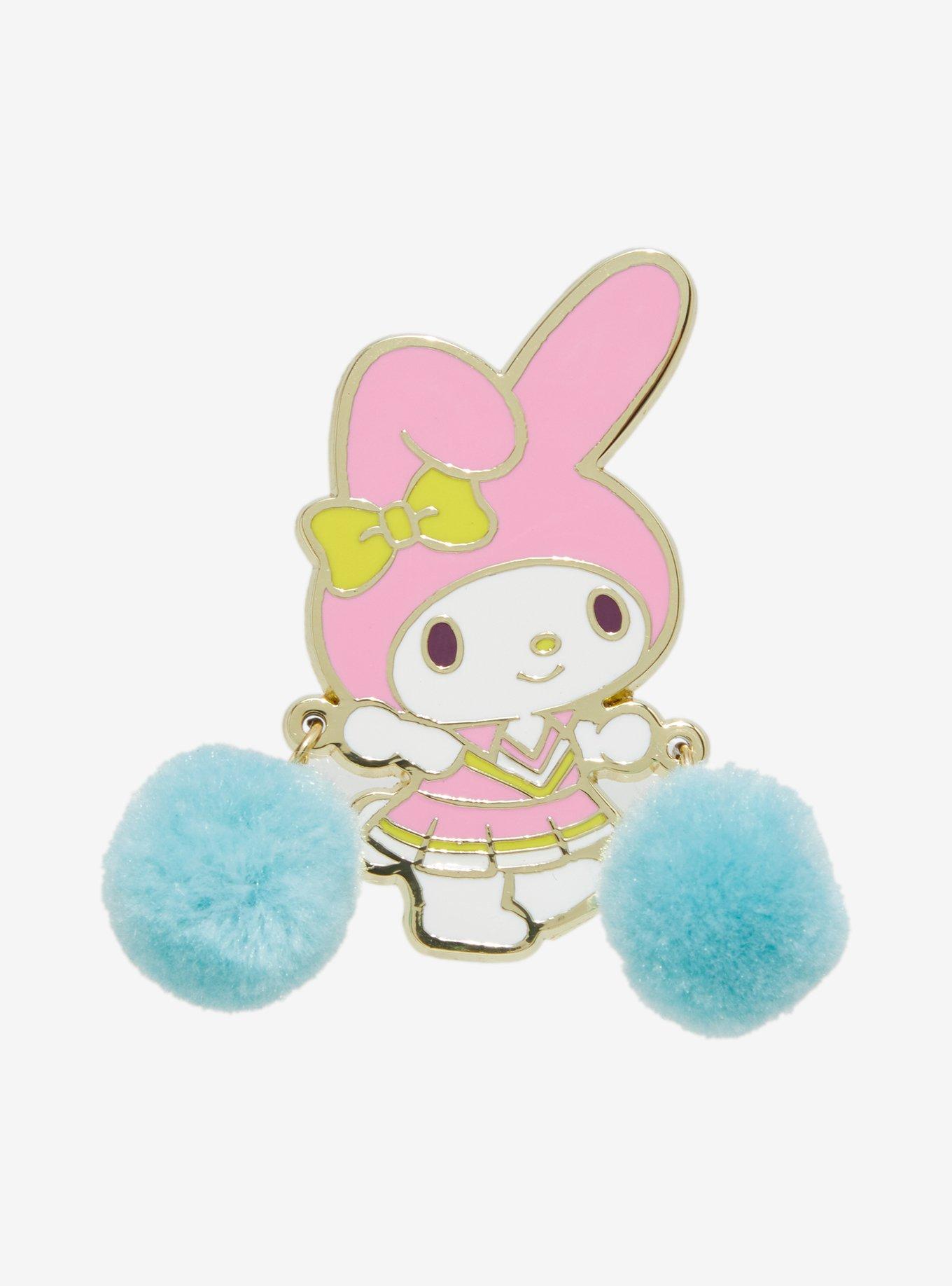 Sanrio My Melody Cheer Pom Pom Enamel Pin — BoxLunch Exclusive, , hi-res