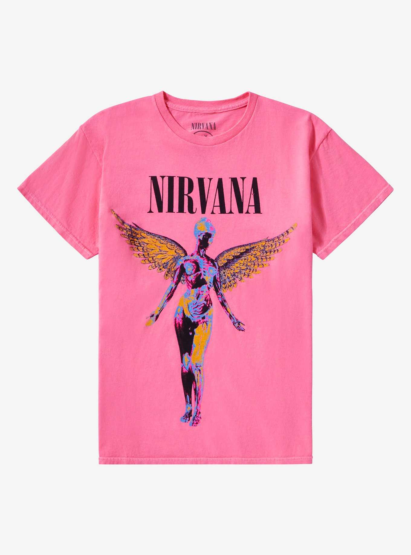 Nirvana In Utero Pink Girls T-Shirt, , hi-res