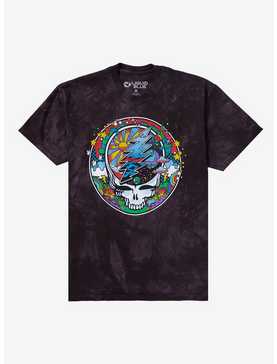 Grateful Dead Steal Your Face Skull Mineral Wash T-Shirt, , hi-res