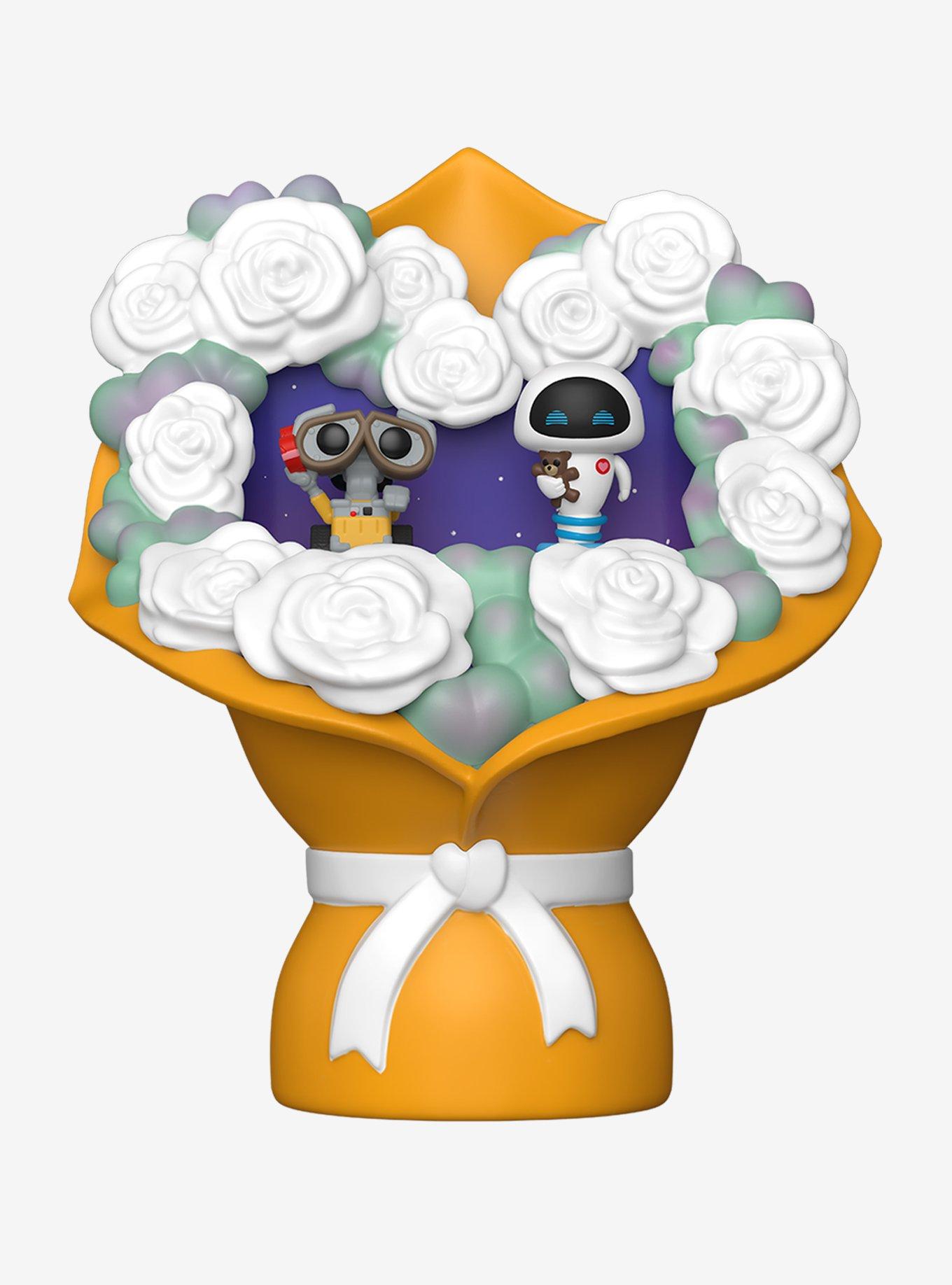 Funko Disney Pixar Bitty Pop! Bouquet Wall-E & Eve Vinyl Figure Set, , hi-res
