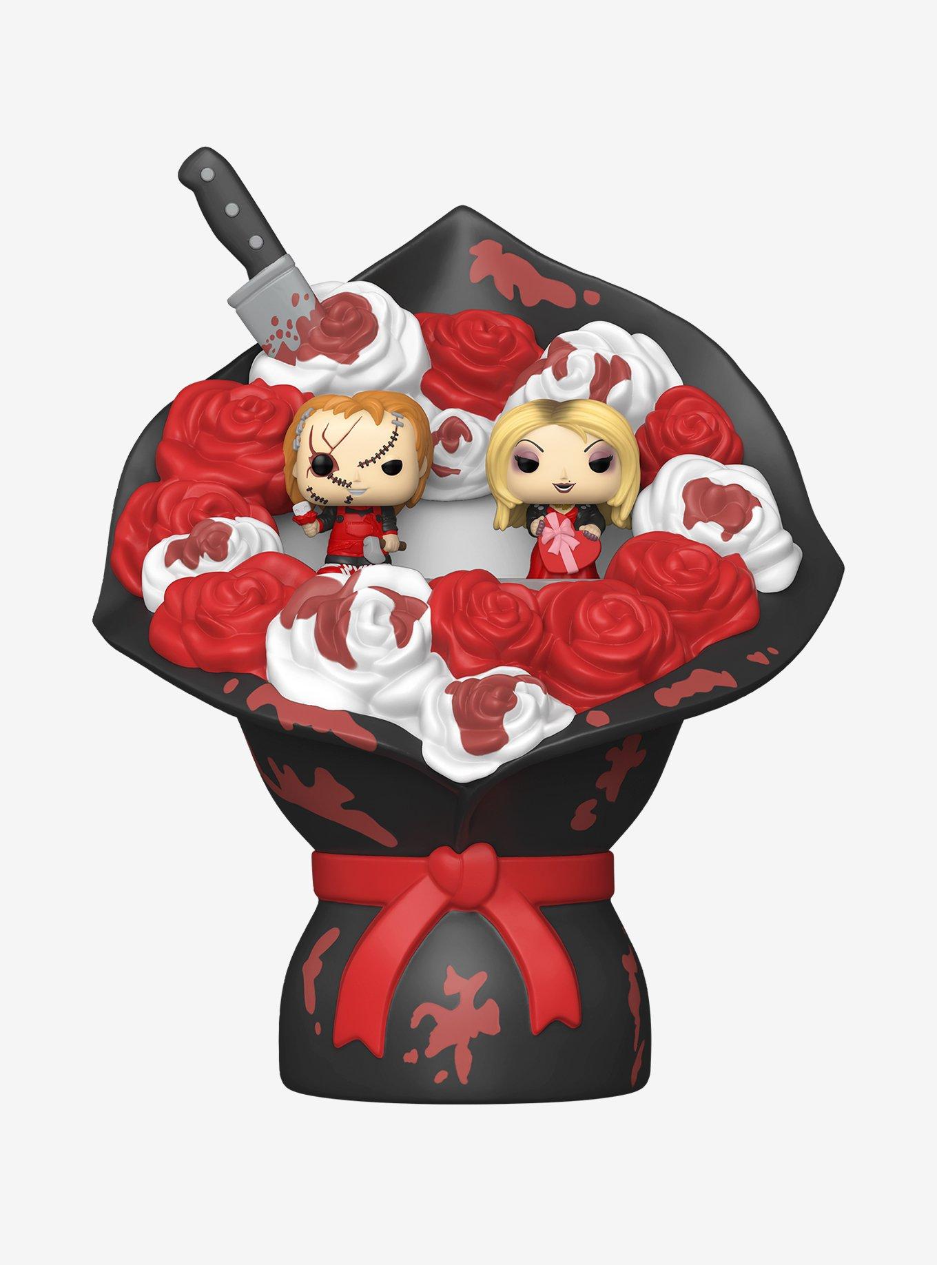 Funko Bride Of Chucky Bitty Pop! Bouquet Chucky & Tiffany Vinyl Figure Set, , hi-res