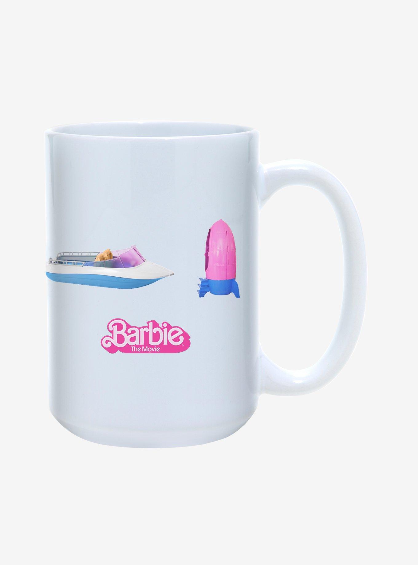 Barbie The Movie Vehicle Playset Silhouettes 15OZ Mug