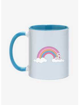 Barbie The Movie Rainbow Logo 11OZ Mug, BLUE  WHITE, hi-res