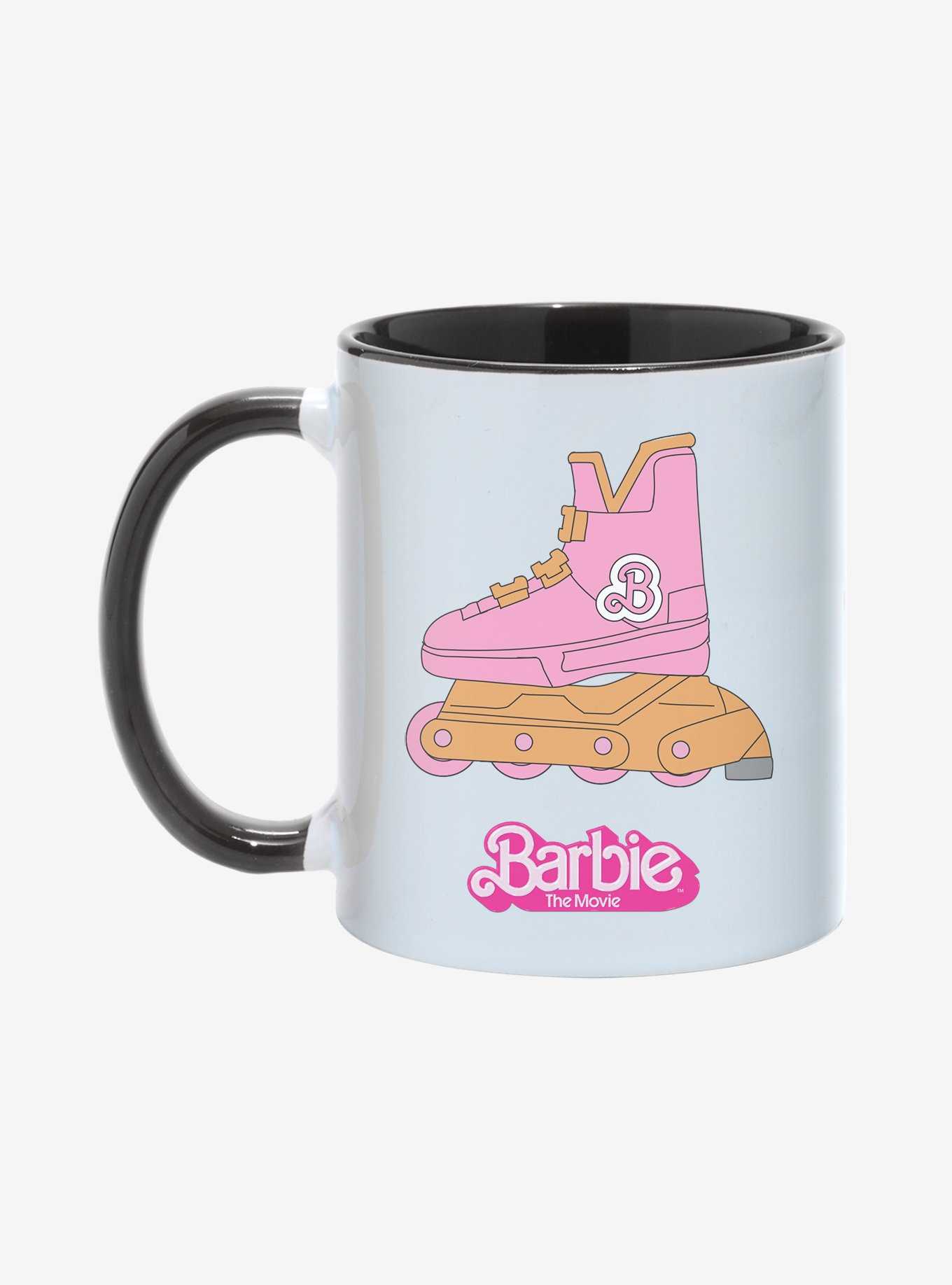 Barbie The Movie Rollerblade 11OZ Mug, BLACK  WHITE, hi-res