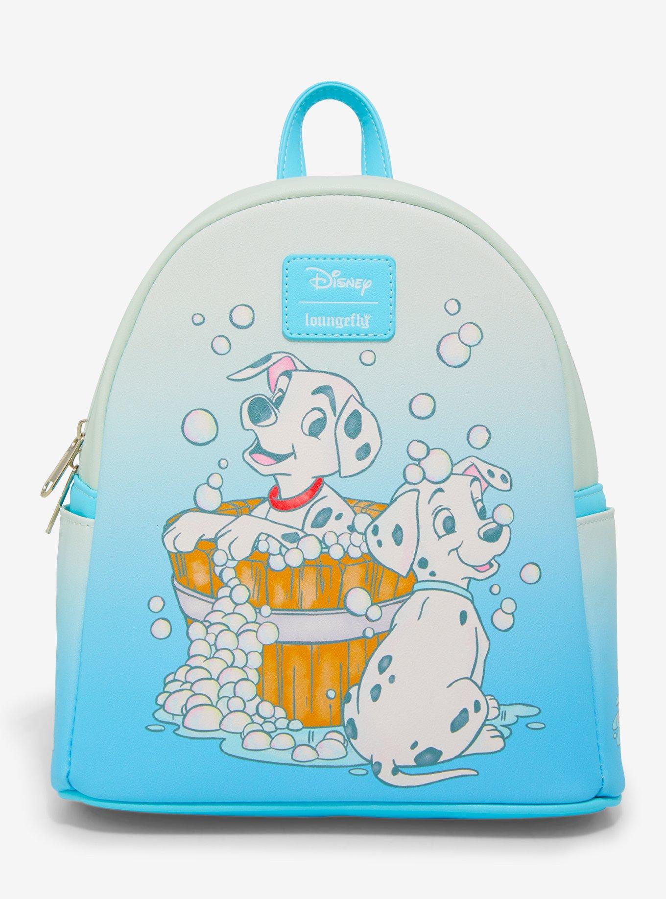 Loungefly Disney 101 Dalmatians Group Mini popular Backpack & Muslin Baby Blanket