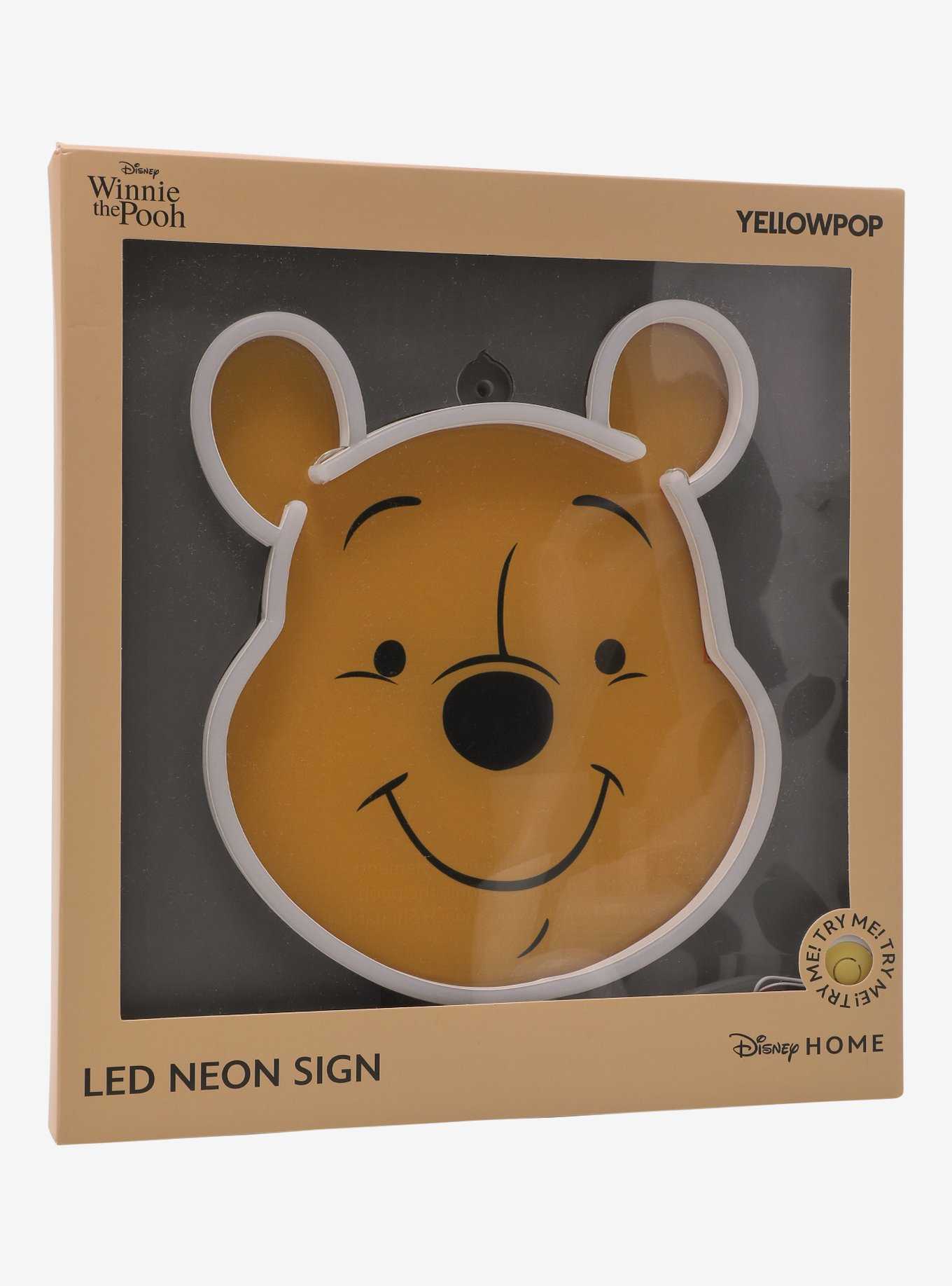 Disney Winnie The Pooh Face LED Neon Light, , hi-res