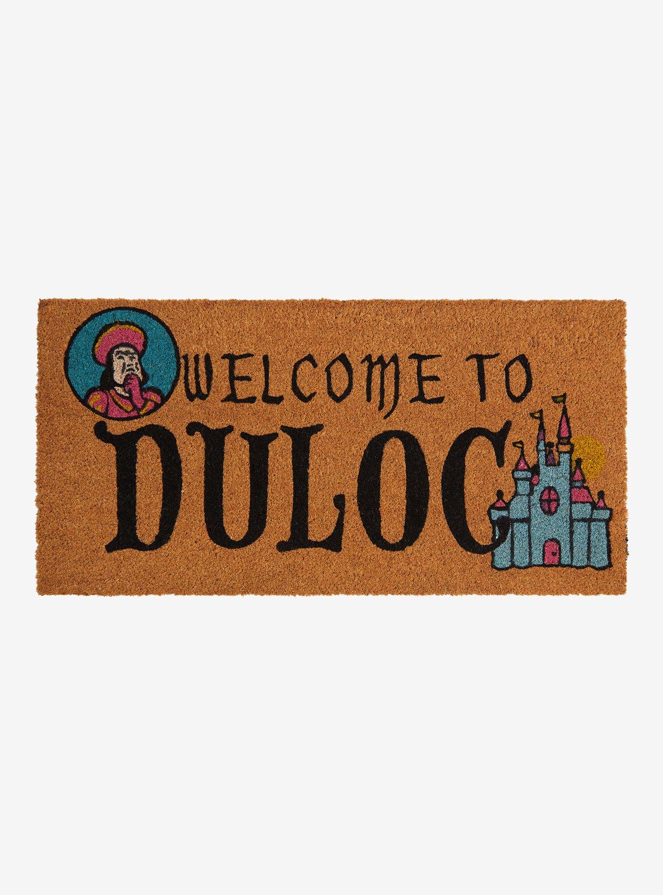 Shrek Welcome To Duloc Doormat