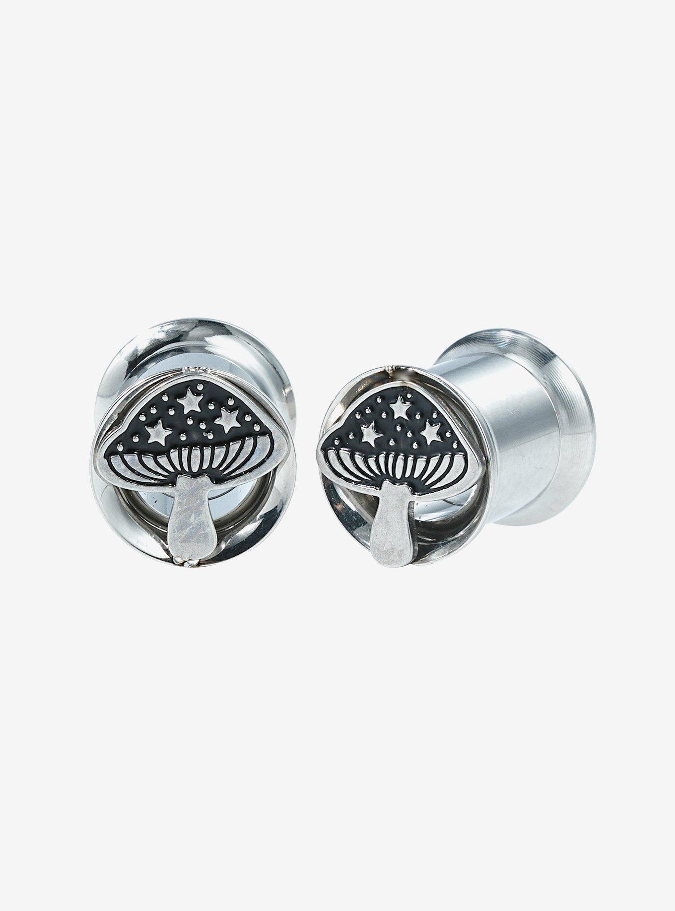 Steel Mushroom Inlay Plug 2 Pack