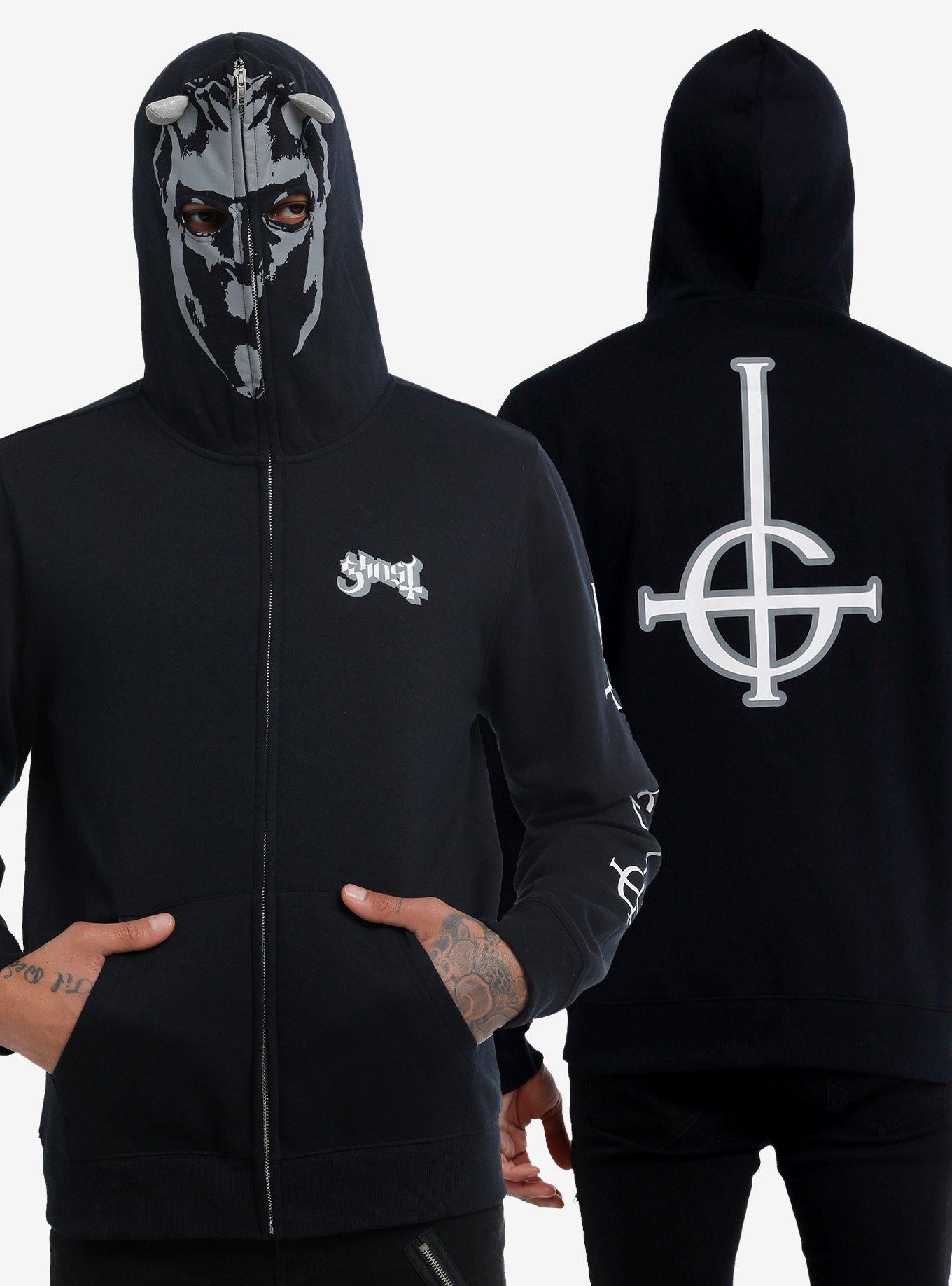 Ghost Ghoul Grucifix Hoodie, , hi-res