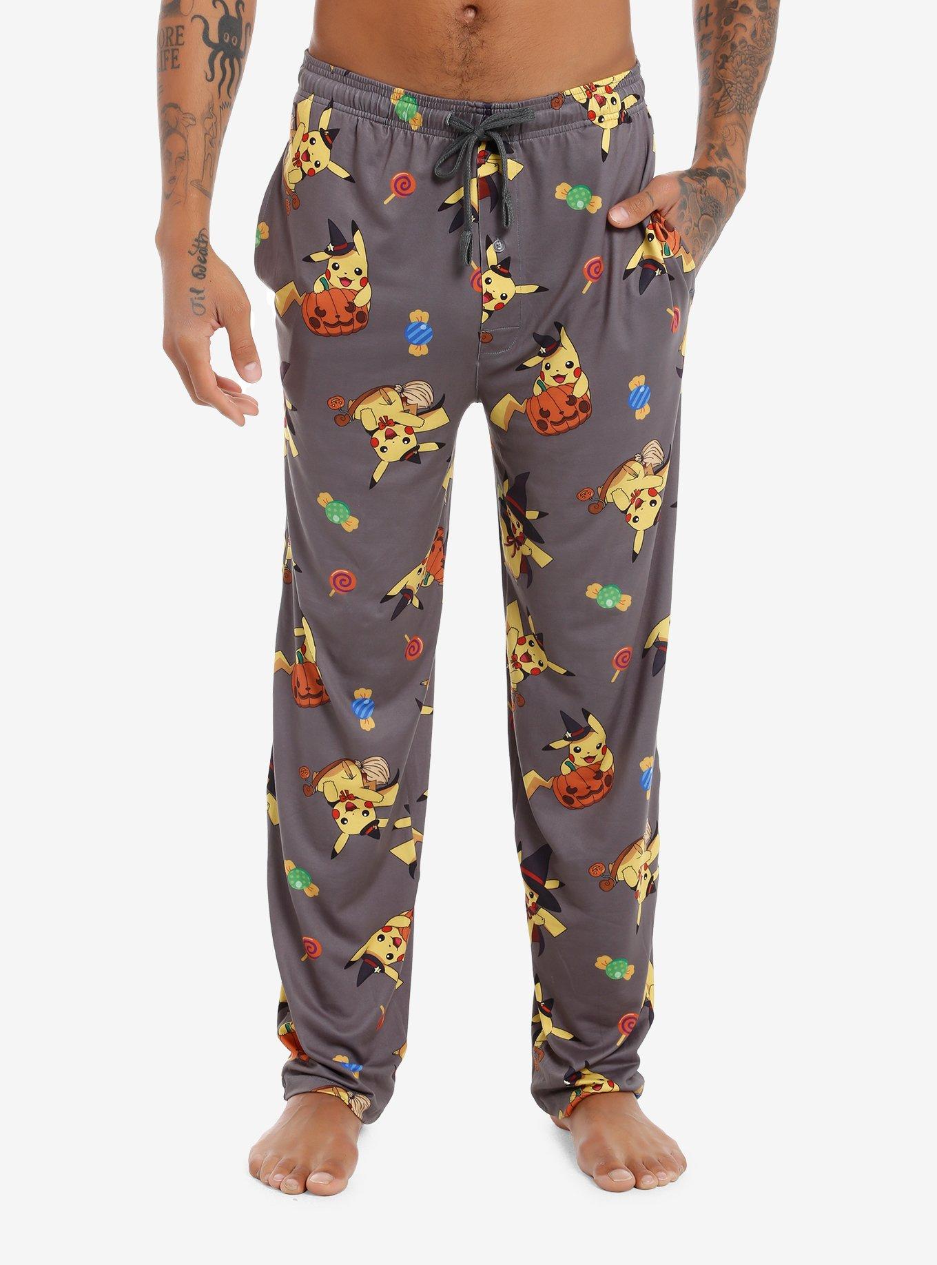 Pokemon Halloween Treats Pajama Pants