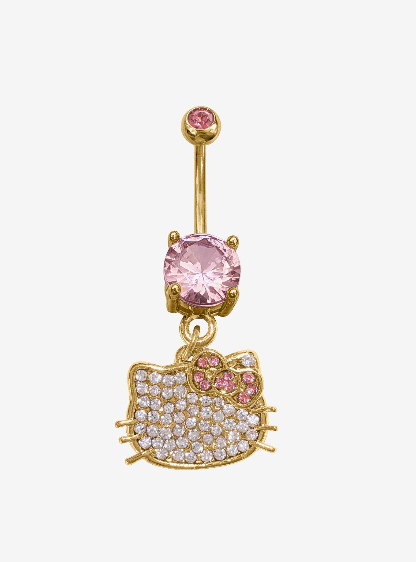 Hello Kitty Punk Safety Pin Enamel Pin