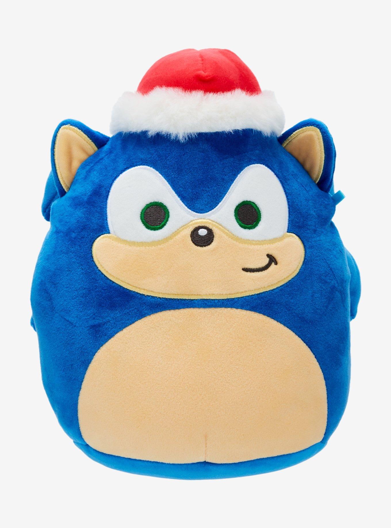 Squishmallows Sonic the Hedgehog Sonic Santa 8 Inch Plush | Hot Topic