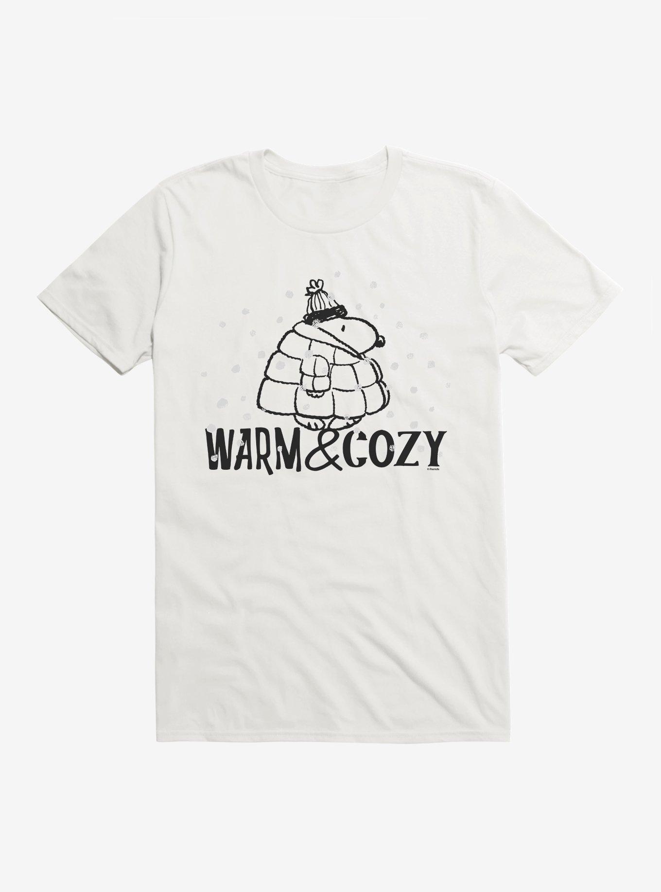 Peanuts Warm And Cozy Snoopy T-Shirt