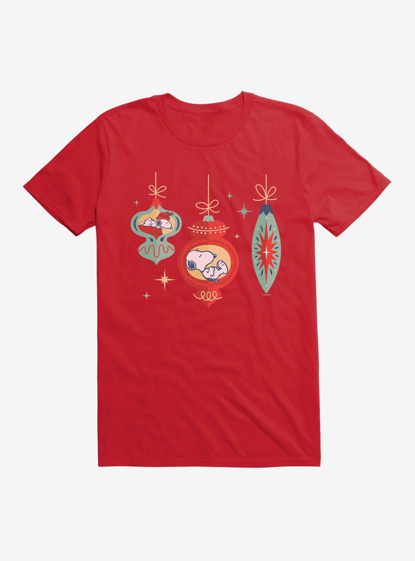 Peanuts Snoopy Ornaments T-Shirt, , hi-res