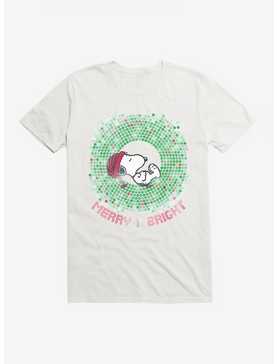 Peanuts Merry And Bright Snoopy Dots T-Shirt, , hi-res