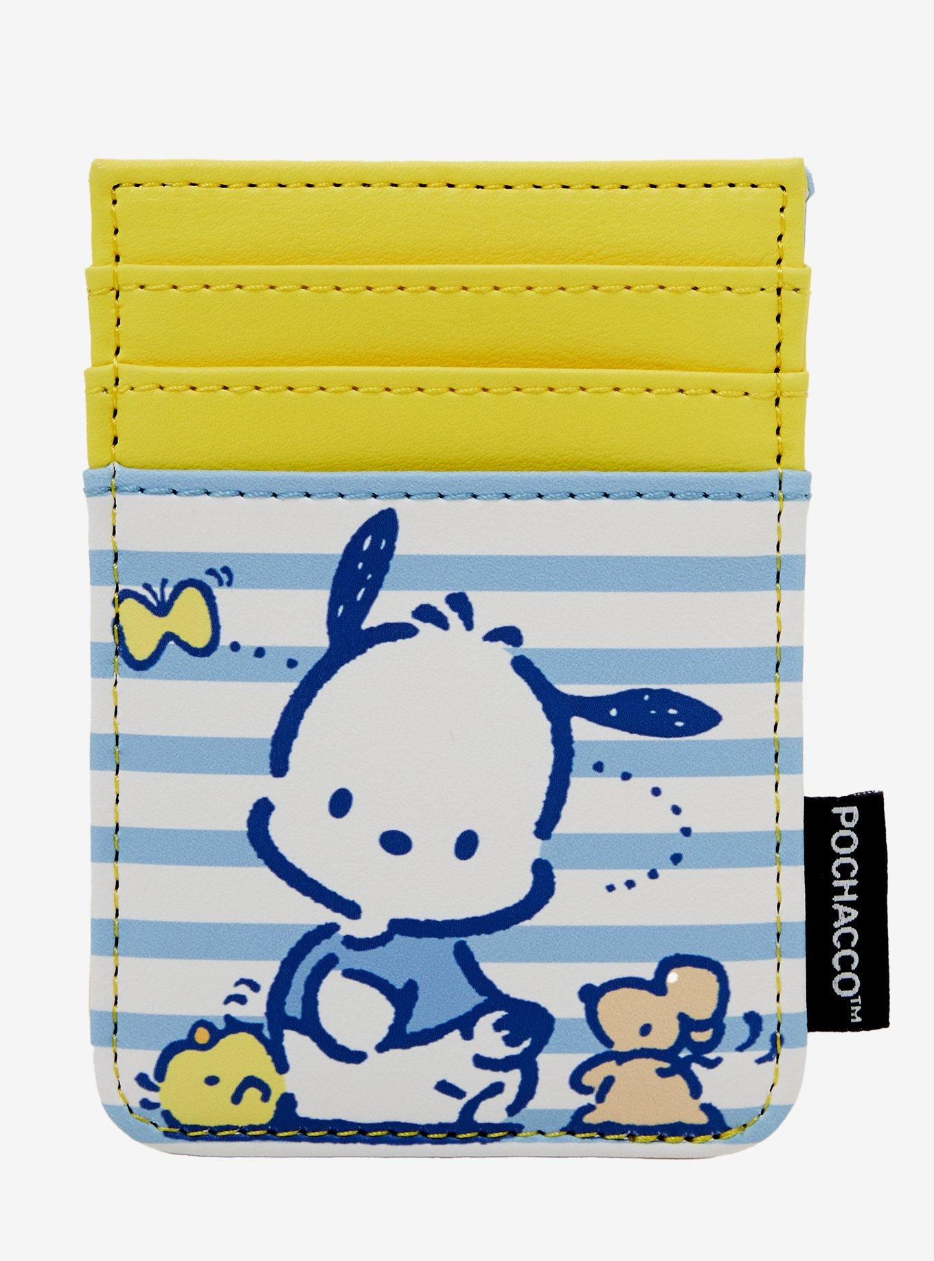 Loungefly Pochacco & Friends Stripe Cardholder | Hot Topic