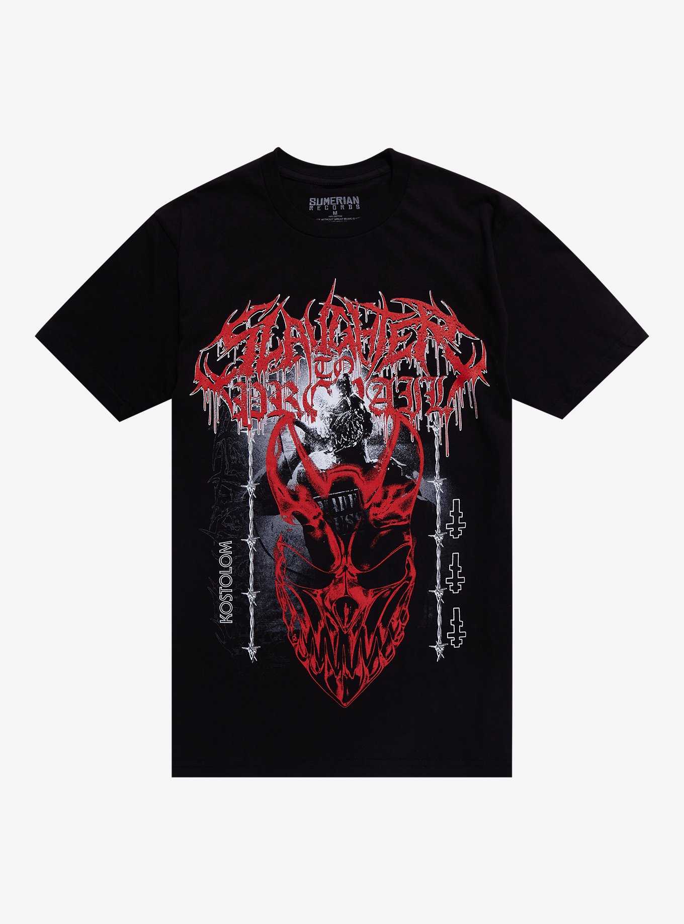Slaughter To Prevail Kostolom Devil Mask T-Shirt, , hi-res