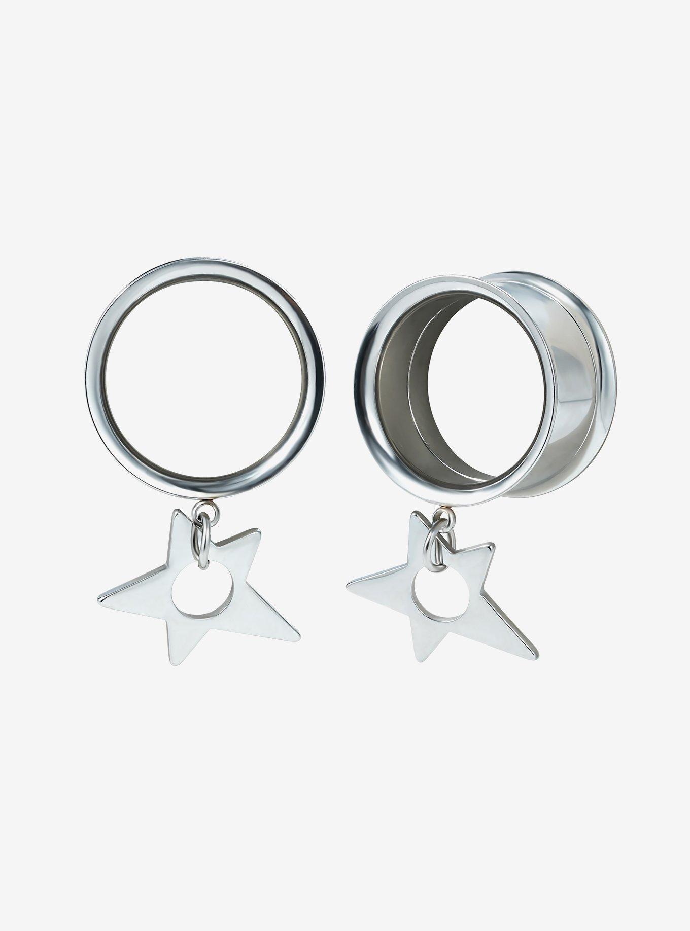 Steel Silver Star Plug 2 Pack, , hi-res