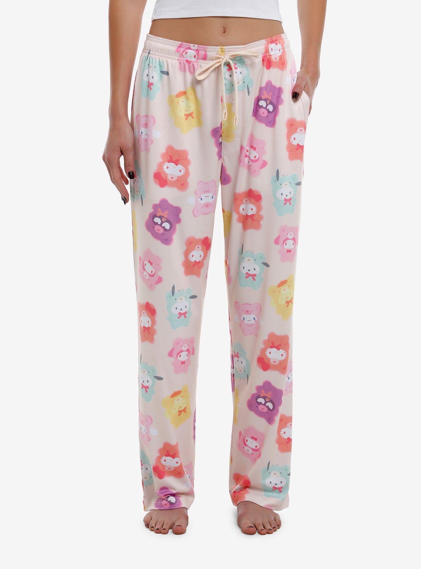 Hello Kitty And Friends Teddy Bear Costume Pajama Pants, , hi-res