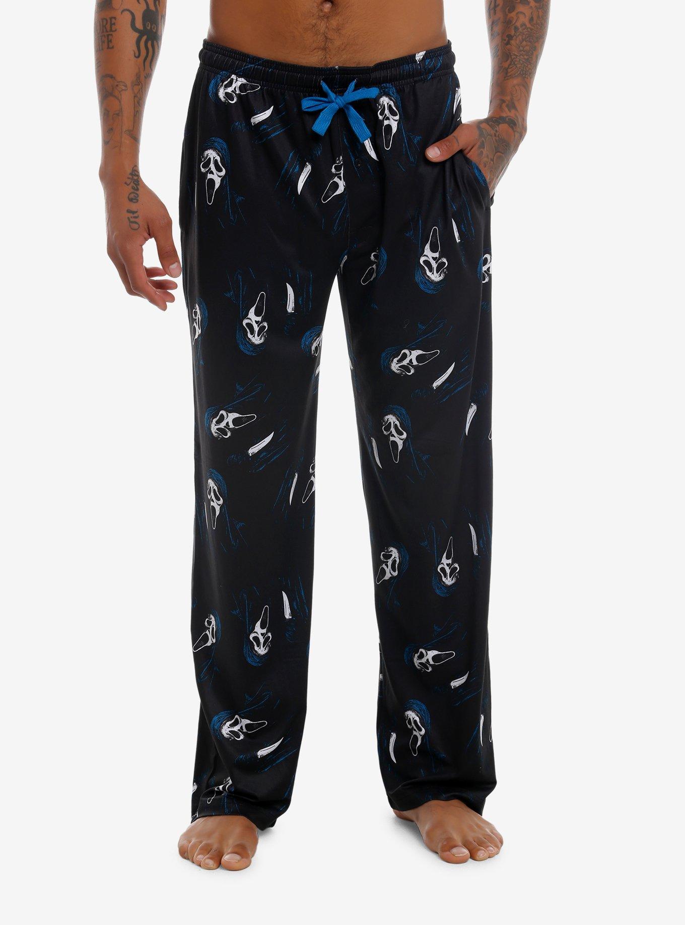 Ghost Face Knife Pajama Pants