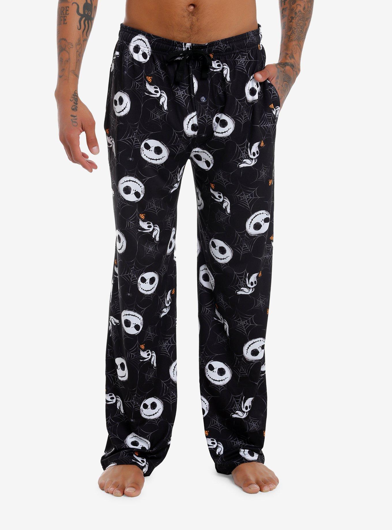 The Nightmare Before Christmas Jack Spiderweb Pajama Pants, , hi-res