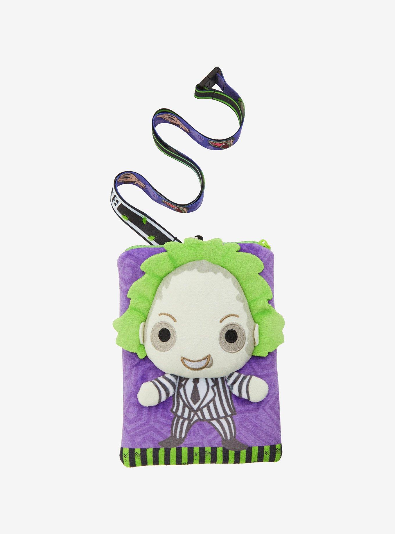 Beetlejuice Plush Lanyard With Cardholder, , hi-res