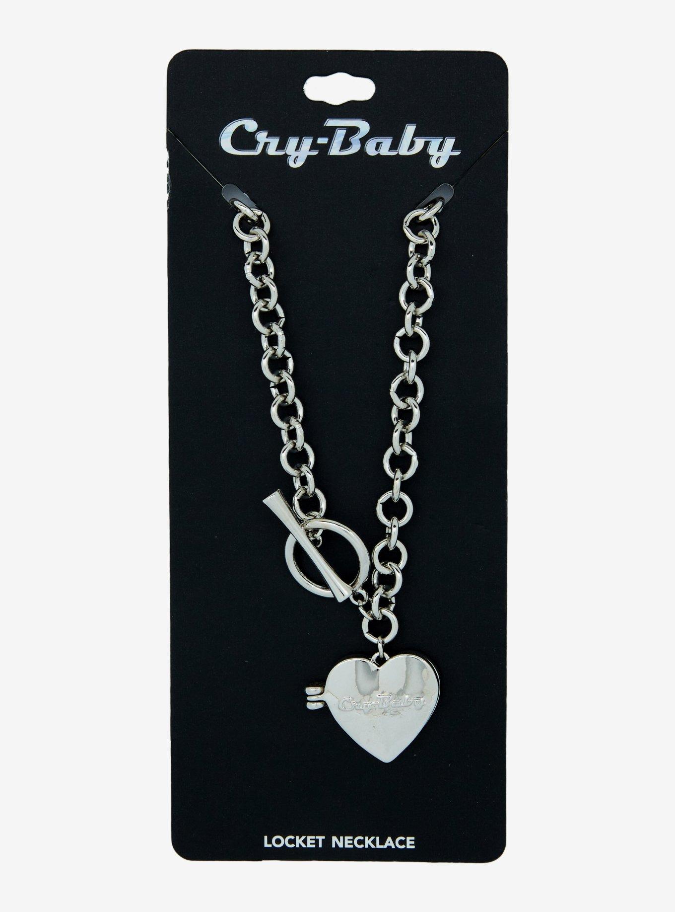 Cry-Baby Heart Locket Necklace