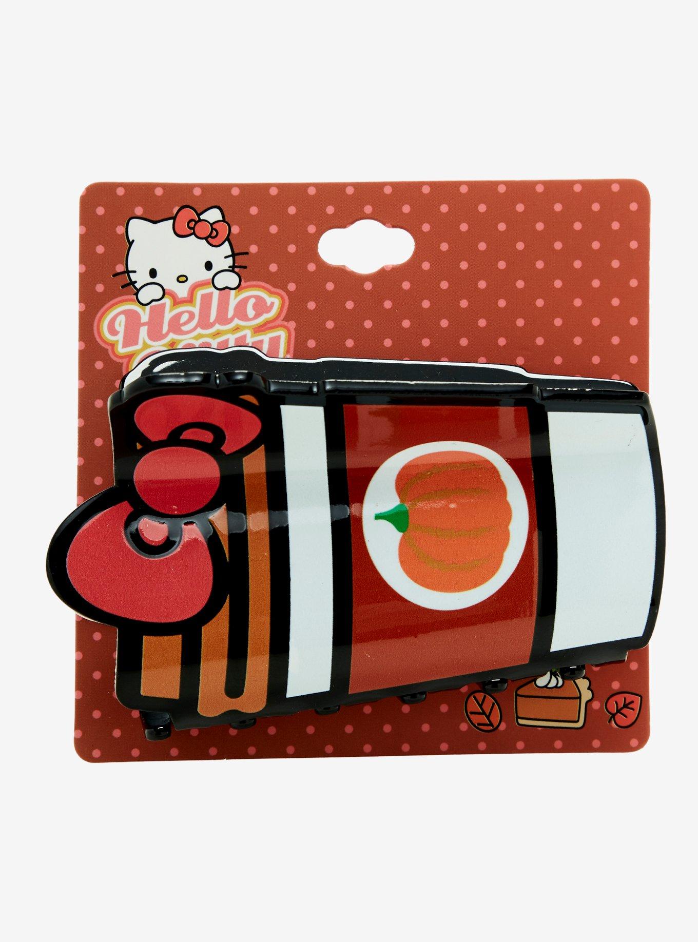 Hello Kitty Pumpkin Spice Latte Claw Hair Clip