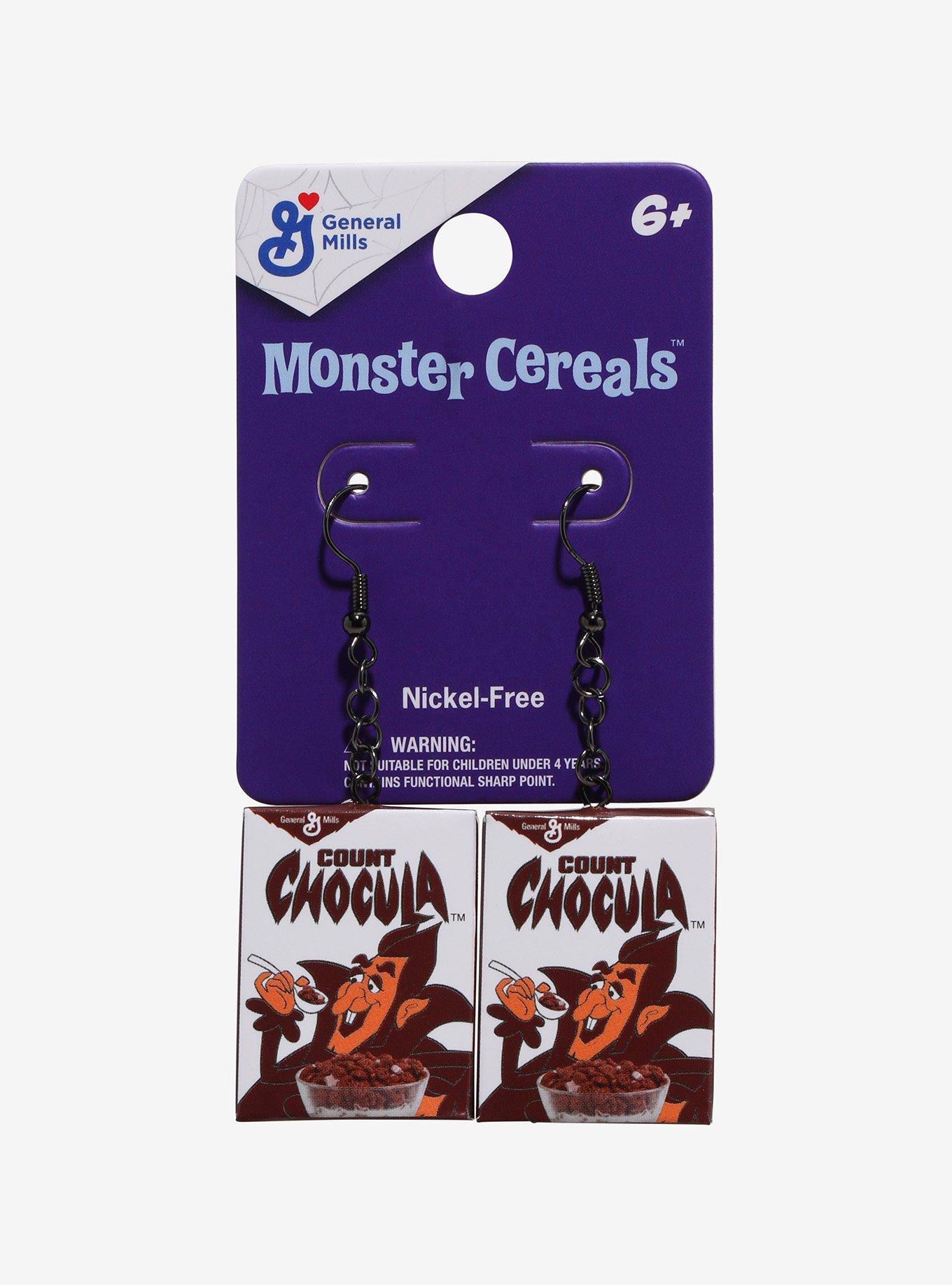 Monster Cereals Count Chocula Earrings, , hi-res