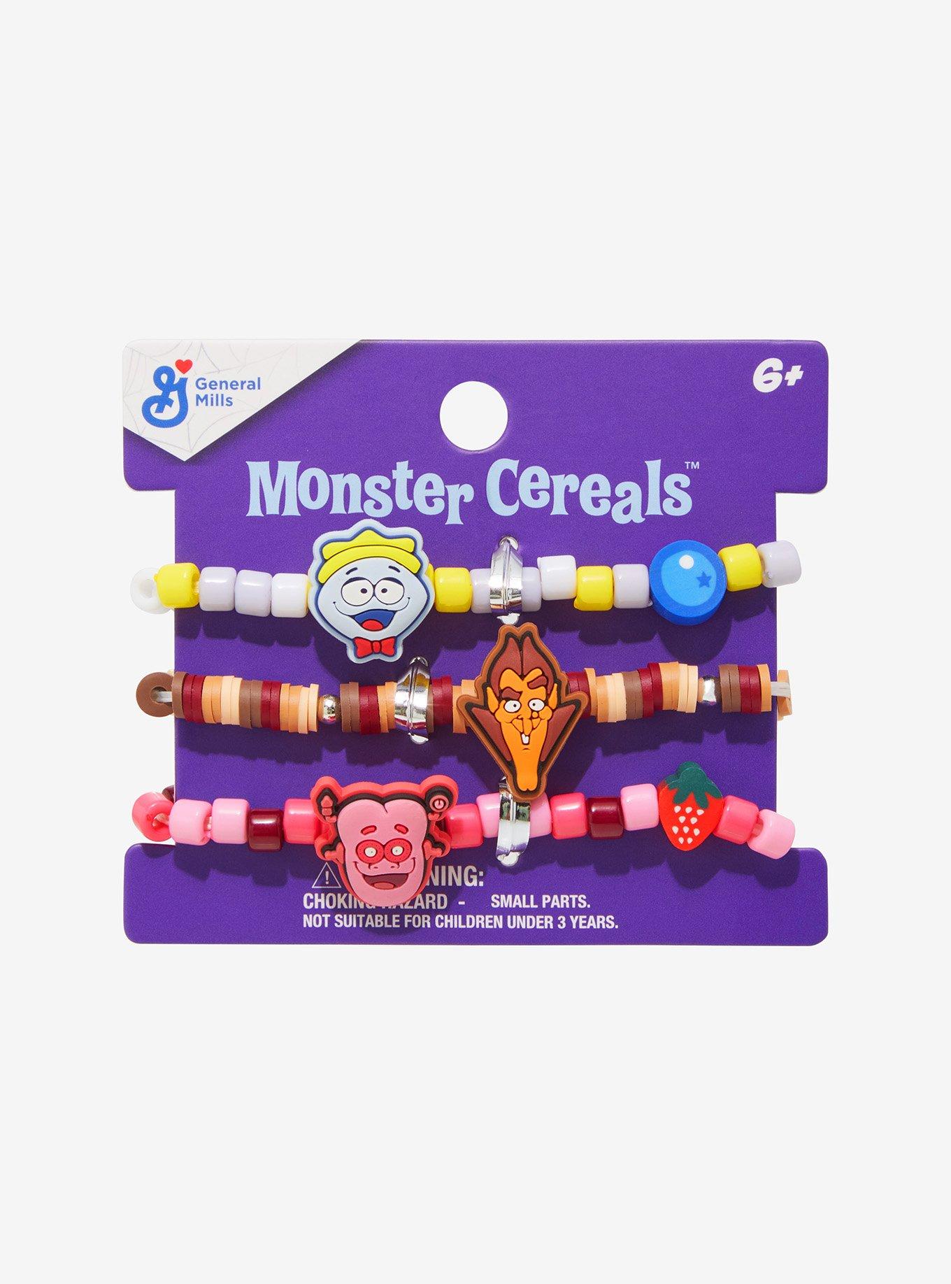 Monster Cereals Scented Beaded Bracelet Set