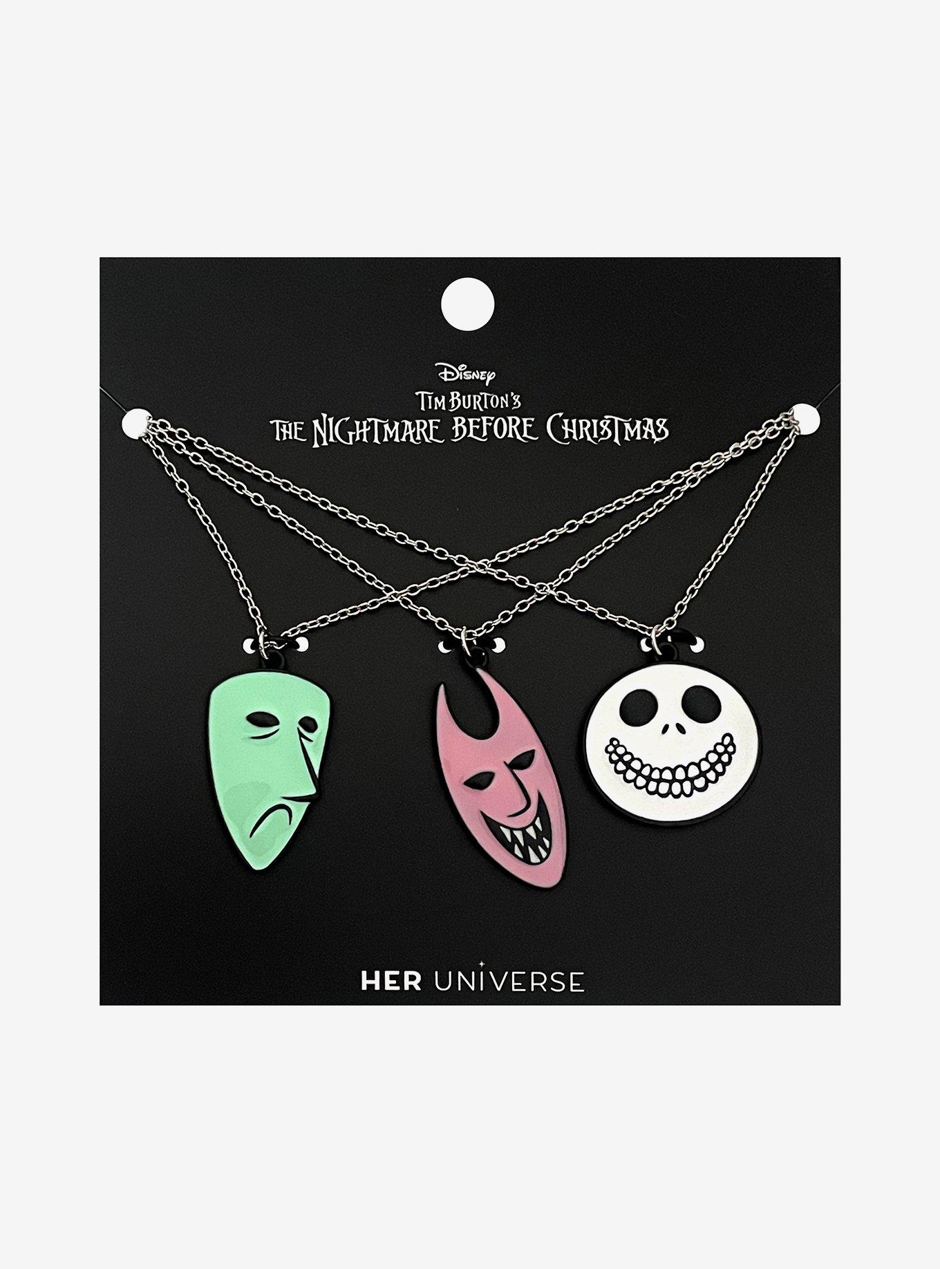 The Nightmare Before Christmas Oogie's Boys Pendant Necklace Set, , hi-res