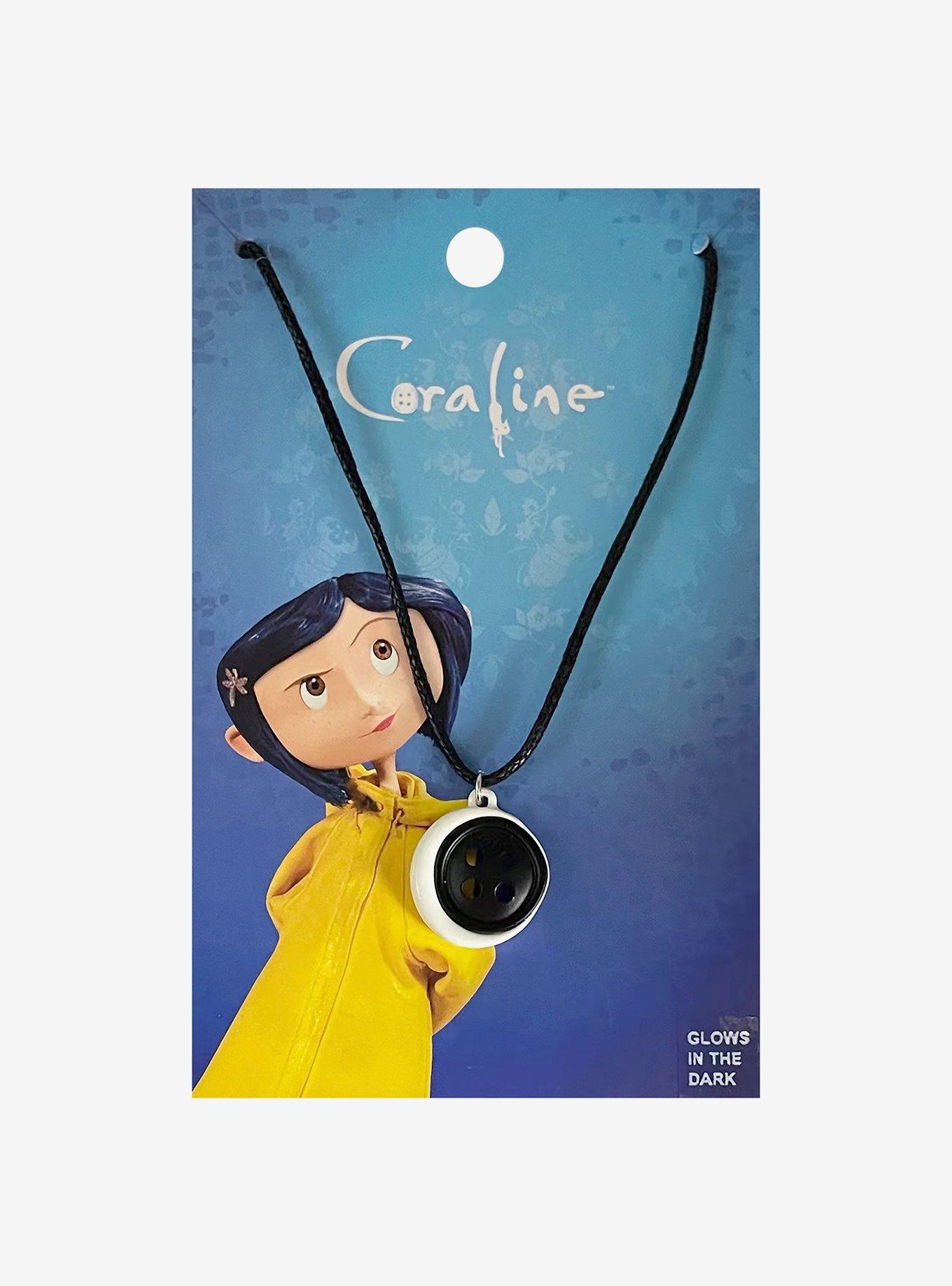 Coraline Button Moon Necklace, , hi-res