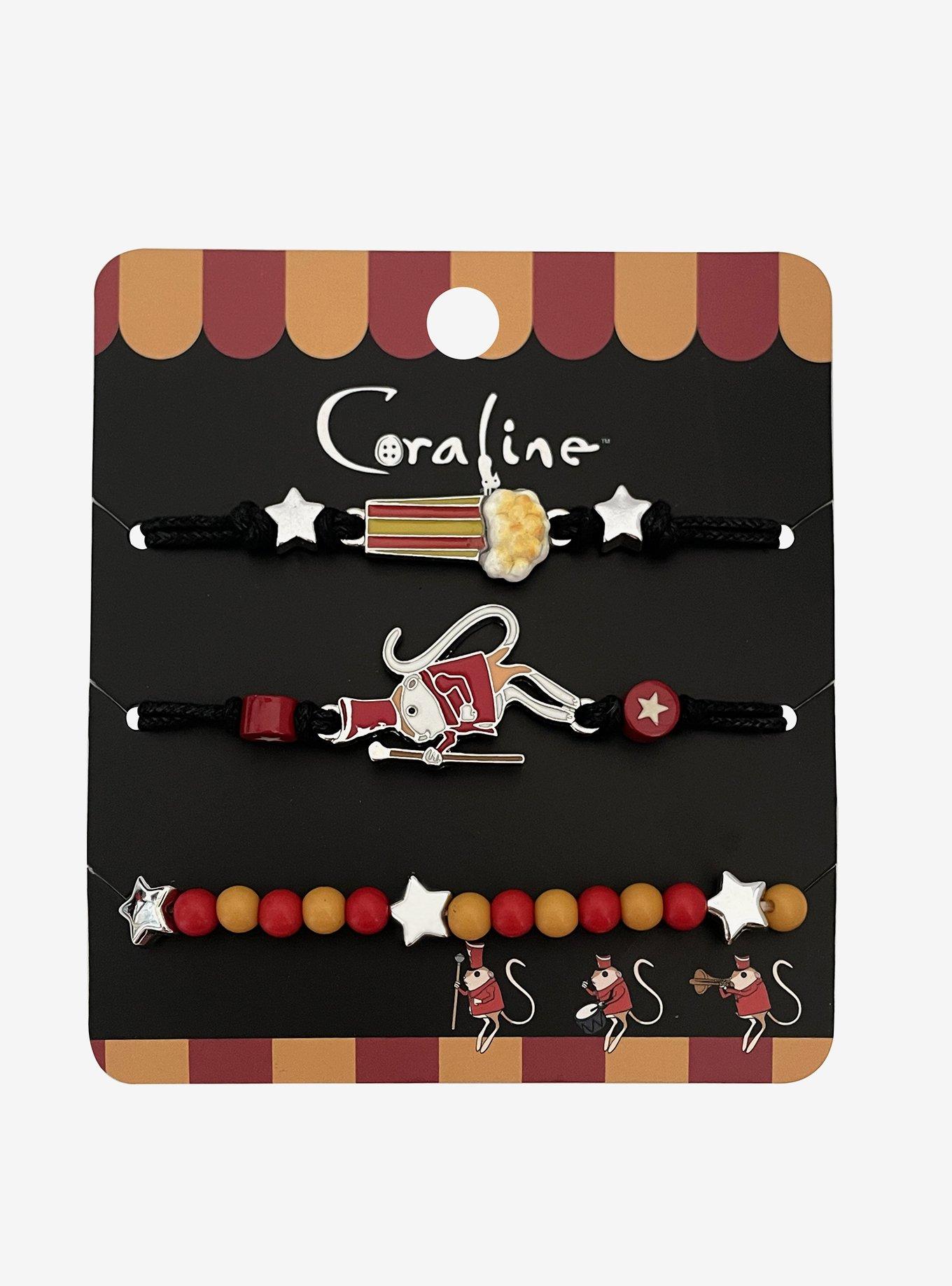 Coraline Jumping Mice Circus Bracelet Set