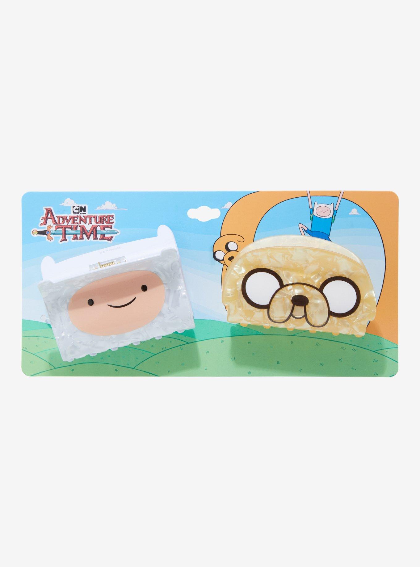 Adventure Time Finn & Jake Claw Hair Clip Set