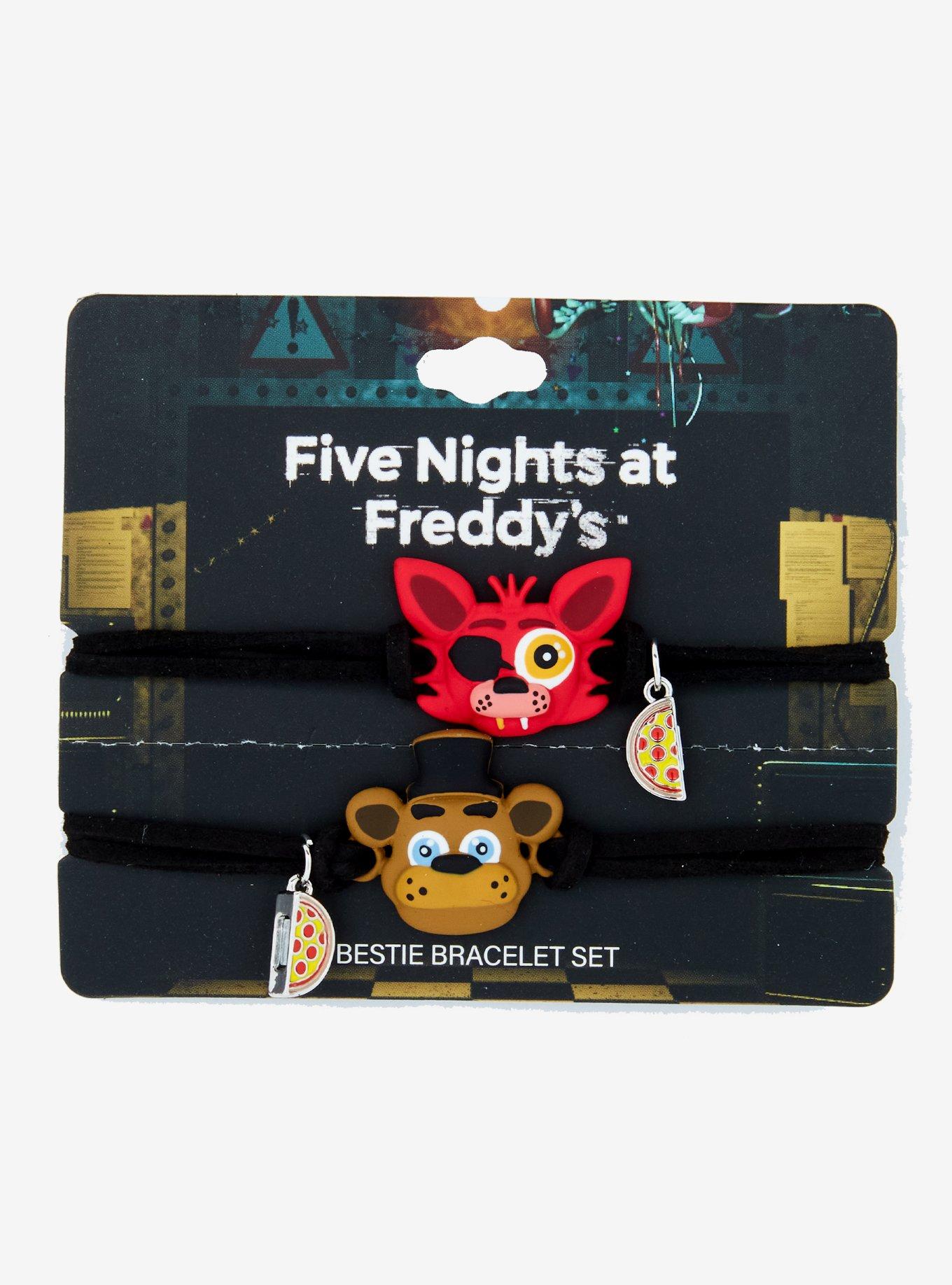 Five Nights At Freddy's Foxy & Freddy Best Friend Cord Bracelet Set, , hi-res