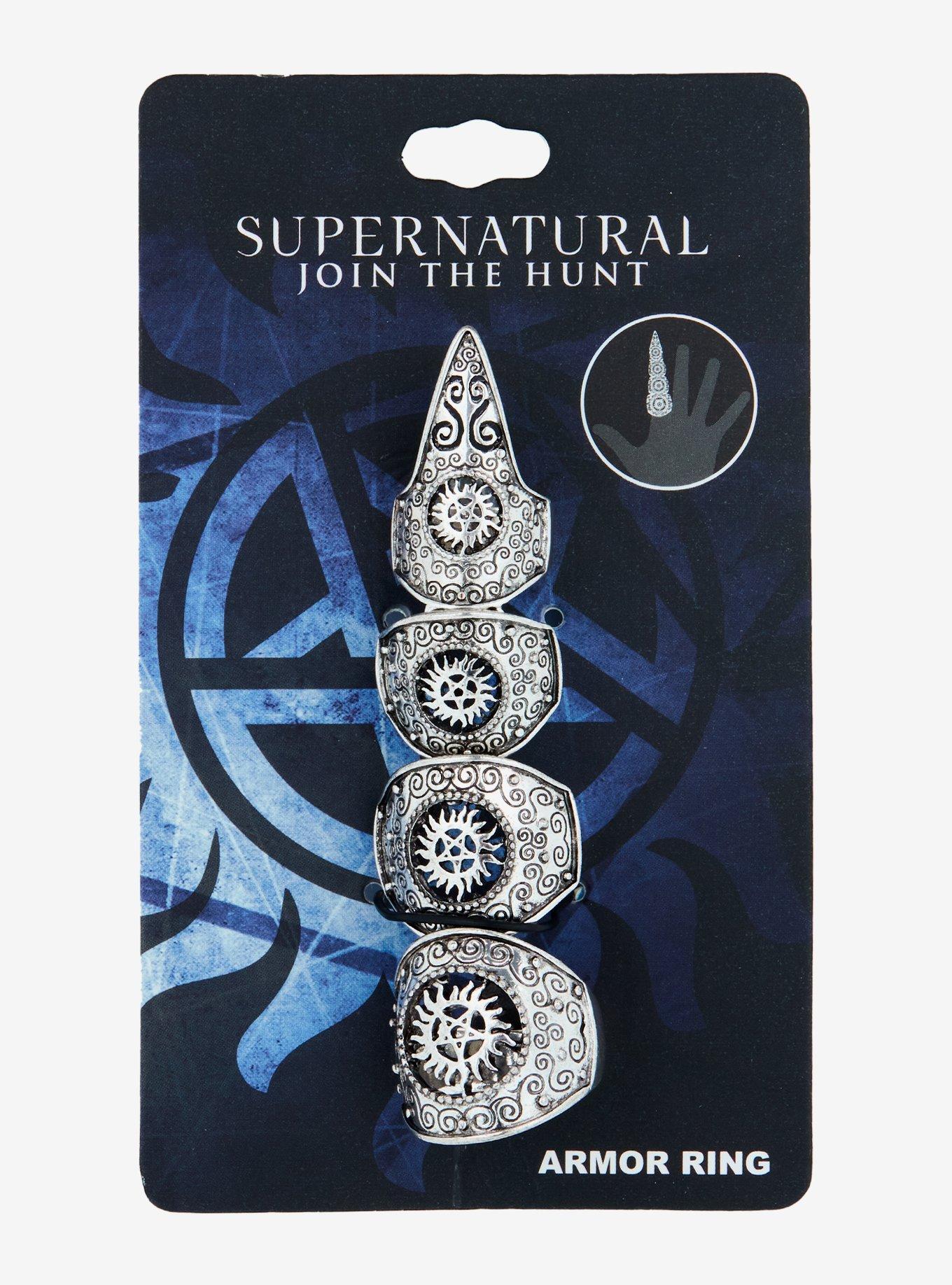 Supernatural Icons Armor Ring