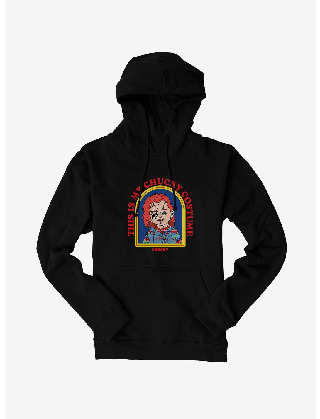 Chucky This Is My Chucky Costume Hoodie, BLACK, hi-res