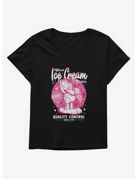 Garfield Ice Cream Taster Girls T-Shirt Plus Size, , hi-res