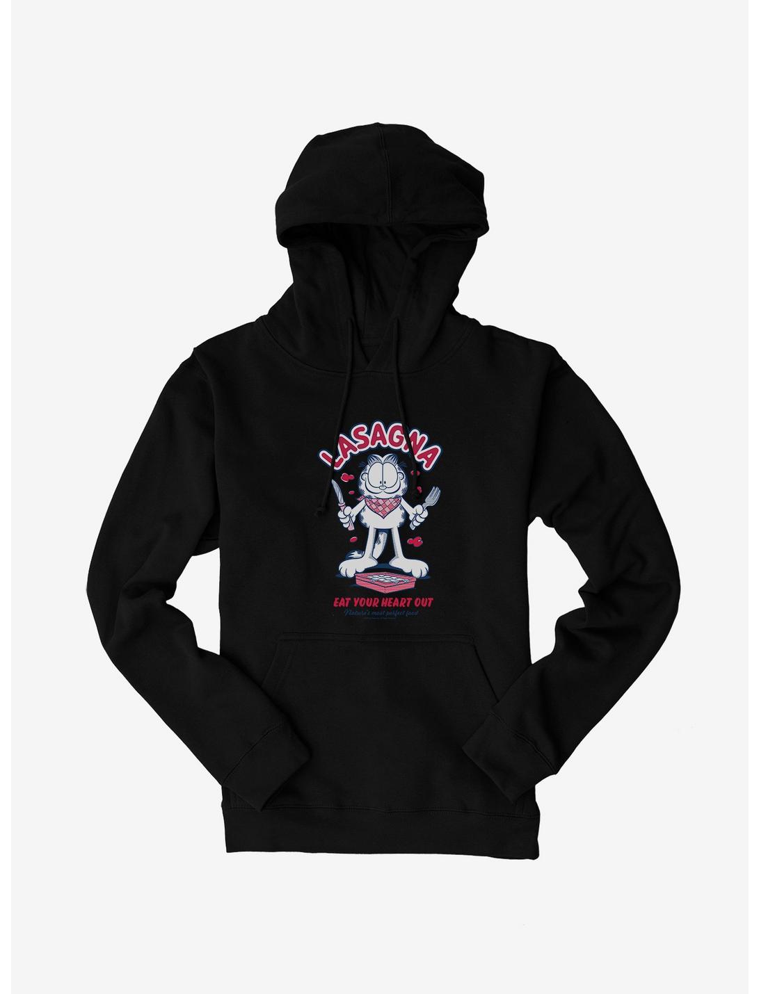 Garfield Eat Your Heart Out Hoodie, BLACK, hi-res