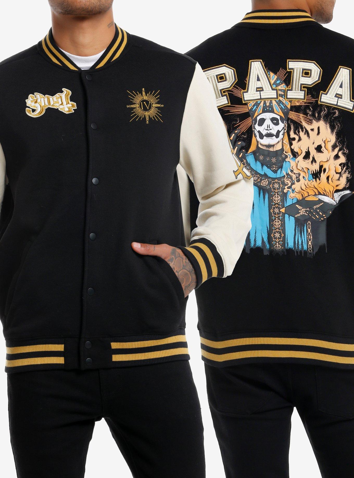 Ghost Logos Varsity Jacket, , hi-res