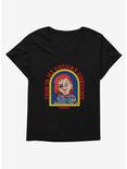 Chucky This Is My Chucky Costume Girls T-Shirt Plus Size, BLACK, hi-res