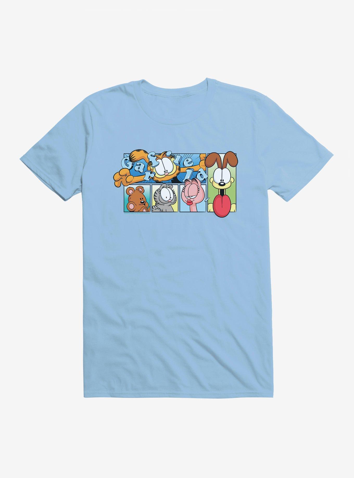 Garfield Characters Boxes T-Shirt, , hi-res