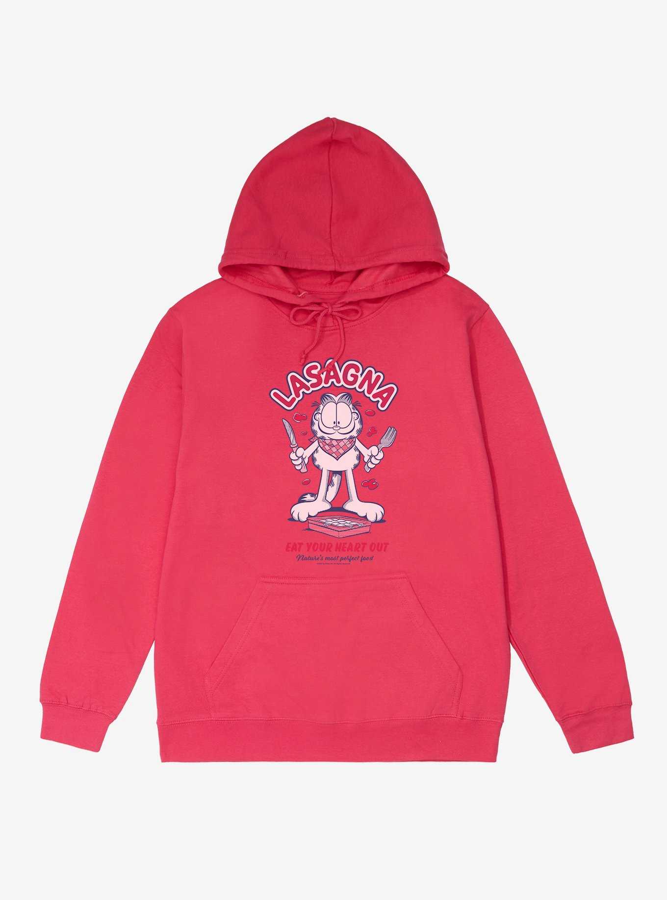 Garfield Eat Your Heart Out French Terry Hoodie, , hi-res