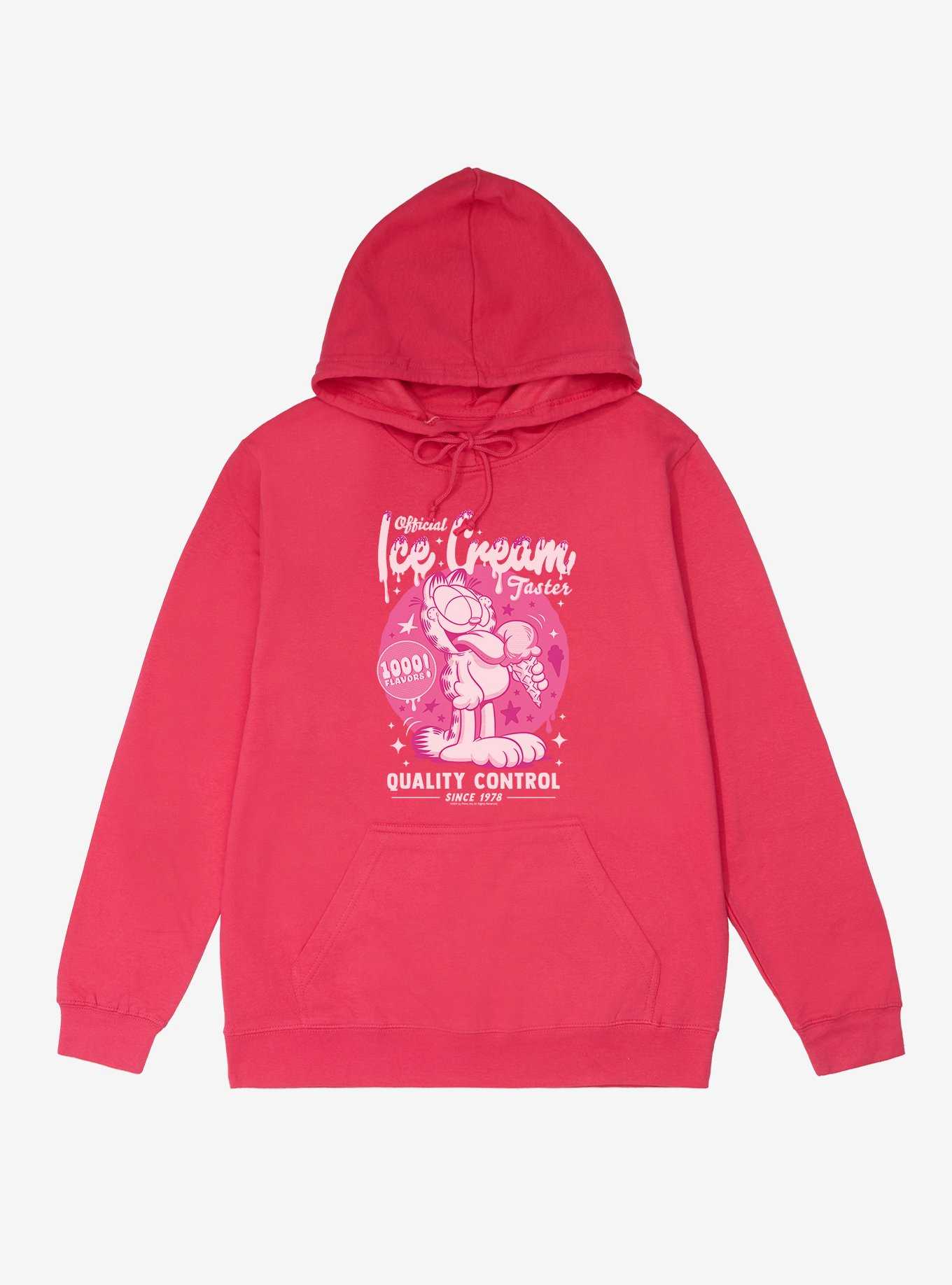 Garfield Ice Cream Taster French Terry Hoodie, , hi-res
